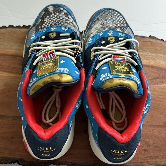 ADIDAS USA themed Agent Gil Restomod- Gilbert Arenas Basketball Shoes Men 8 Wm 9 - Picture 12 of 14